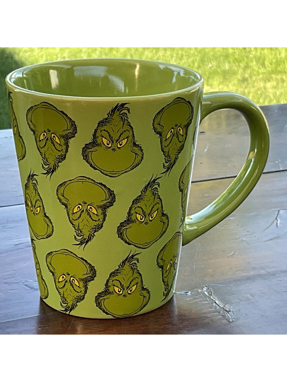 Dr Seuss The Grinch “Many Faces: Coffee Mug 12oz. 2022 Dr. Seuss Enterprises